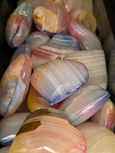 Load image into Gallery viewer, Rainbow Onyx Glow Heart Small