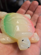 Load image into Gallery viewer, Large Rainbow Onyx Turtle