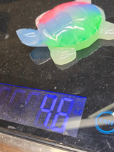 Load image into Gallery viewer, Small Rainbow Onyx Turtle