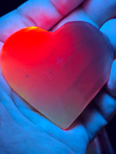 Load image into Gallery viewer, Rainbow Onyx Glow Heart Small