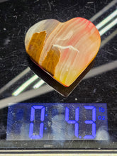 Load image into Gallery viewer, Rainbow Onyx Glow Heart Small