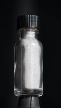 Load image into Gallery viewer, Small glass bottle of Yooperlite dust -1oz of dust - great for DIY
