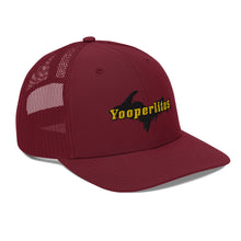 Load image into Gallery viewer, Trucker Cap stitched Yooperlites logo
