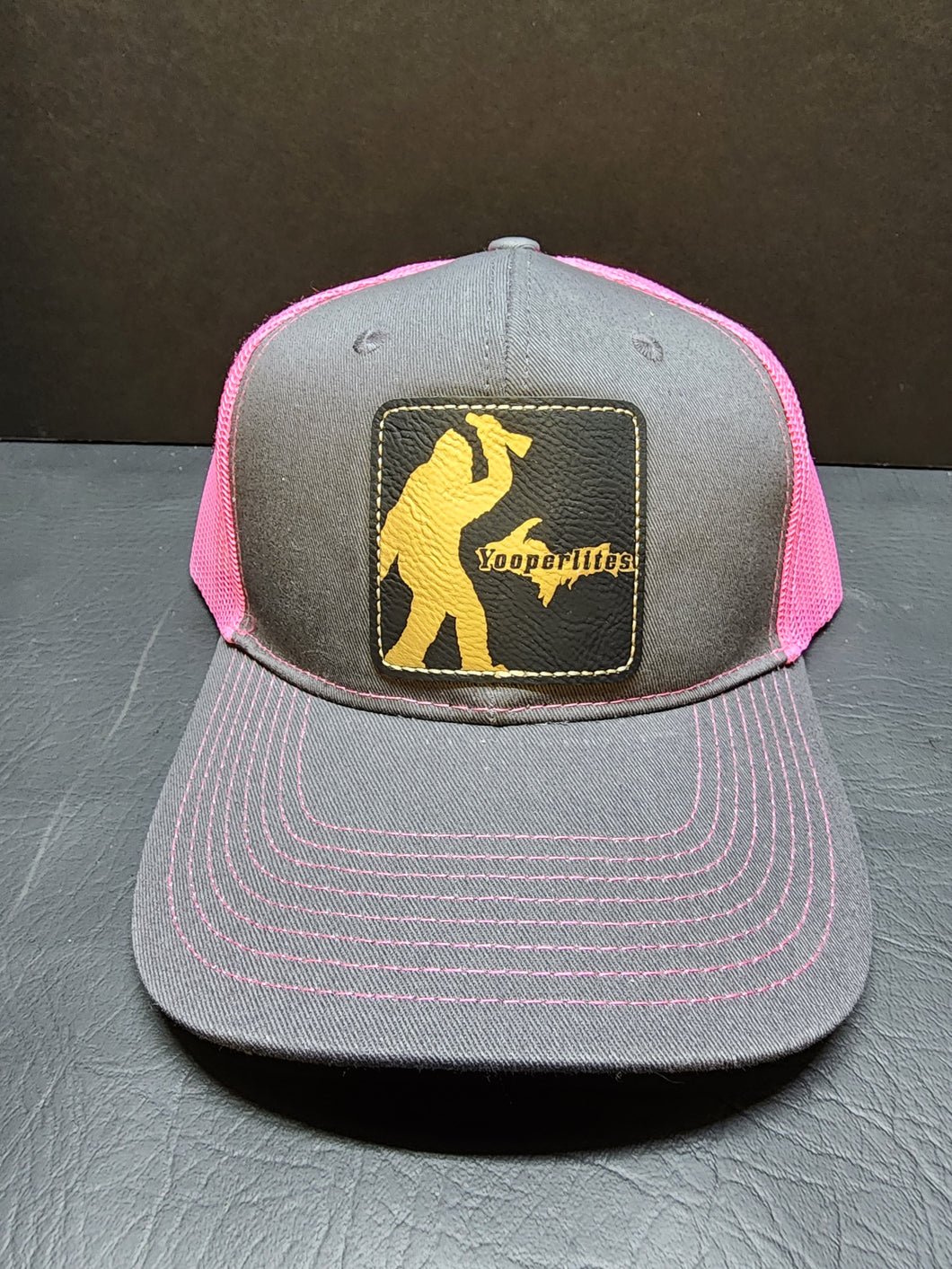 Yooperlites Pink Sasquatch Hat