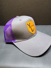 Load image into Gallery viewer, Yooperlites Purple hat with Shield patch