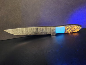 Yooperlite Demascus blade Knife #1