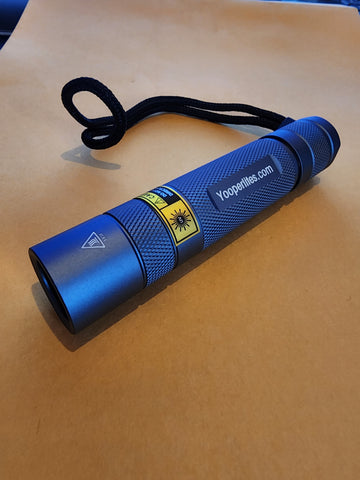 Yooperlites S2+ 365nm UV Flashlight Package - Anodized Blue