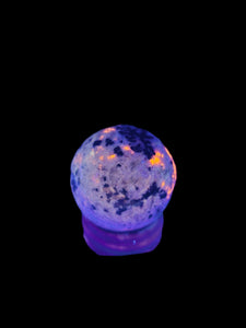 Yooperlite Sphere by Erik Rintamaki 1.53 inch 2.9 ounce