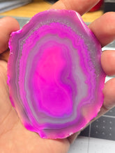 Load image into Gallery viewer, Dyed Brazilian Agate slice