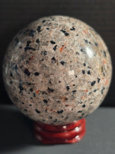 Load image into Gallery viewer, Yooperlites Sphere by Erik Rintamaki 2.57 inch 13.9ounces