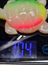 Load image into Gallery viewer, Large Rainbow Onyx Turtle