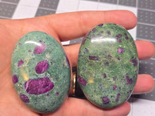 Load image into Gallery viewer, Ruby in Fuschite Palm Stone
