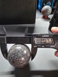 Yooperlites Sphere by Erik Rintamaki 2.07 inch 7.6 ounces