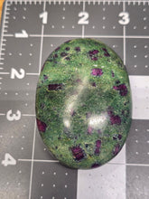 Load image into Gallery viewer, Ruby in Fuschite Palm Stone