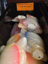 Load image into Gallery viewer, Large Rainbow Onyx Turtle