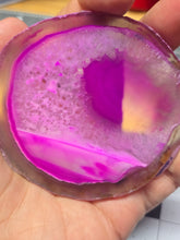 Load image into Gallery viewer, Dyed Brazilian Agate slice