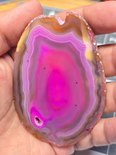 Load image into Gallery viewer, Dyed Brazilian Agate slice