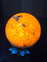Load image into Gallery viewer, "EYE OF THE STORM" Yooperlites sphere by Erik Rintamaki