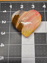 Load image into Gallery viewer, Rainbow Onyx Glow Heart Small