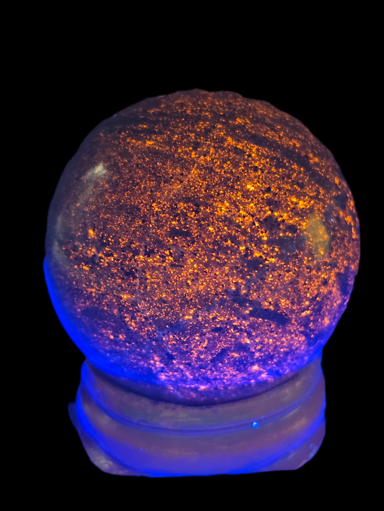 Yooperlites Sphere by Erik Rintamaki 1.63 inch and 3.7 ounces