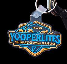 Load image into Gallery viewer, Yooperlites PVC Key Chain