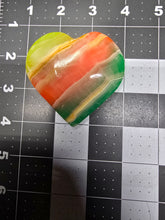 Load image into Gallery viewer, Rainbow Onyx Glow Heart Large