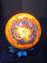 Load image into Gallery viewer, "EYE OF THE STORM" Yooperlites sphere by Erik Rintamaki