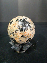 Load image into Gallery viewer, "Solar Flare" Yooperlites sphere by Erik Rintamaki