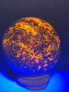 Yooperlites Sphere by Erik Rintamaki 2.26 inch 9.9 ounces
