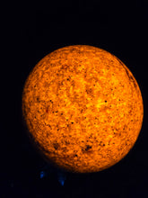 Load image into Gallery viewer, "EYE OF THE STORM" Yooperlites sphere by Erik Rintamaki