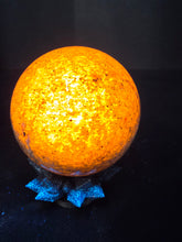 Load image into Gallery viewer, "EYE OF THE STORM" Yooperlites sphere by Erik Rintamaki