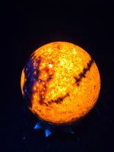 Load image into Gallery viewer, "EYE OF THE STORM" Yooperlites sphere by Erik Rintamaki