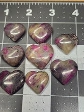 Load image into Gallery viewer, Small Rby in Cordorite Heart