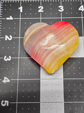 Load image into Gallery viewer, Rainbow Onyx Glow Heart Small