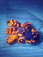 Load image into Gallery viewer, Mini Yooperlites Glow Bag - 0.5 ounce bag of Mini Yooperlites