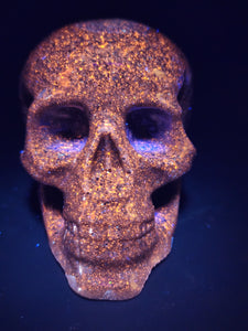 Yooperlite resin skull