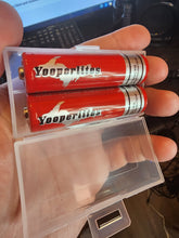 Load image into Gallery viewer, Yooperlites Brand 18650 battery Pair
