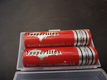 Load image into Gallery viewer, Yooperlites Brand 18650 battery Pair