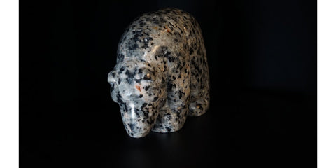 Yooperlites Radiant Bear #3 - Zuni Carving - Brian Yatsattie