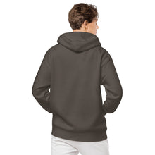 Load image into Gallery viewer, Unisex pigment dyed hoodie with stitched Yooperlites logo